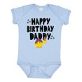 thumbnail image 1 of Inktastic Happy Birthday Daddy Party Boys or Girls Baby Bodysuit, 1 of 5