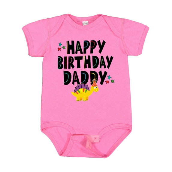 Inktastic Happy Birthday Daddy Party Boys or Girls Baby Bodysuit