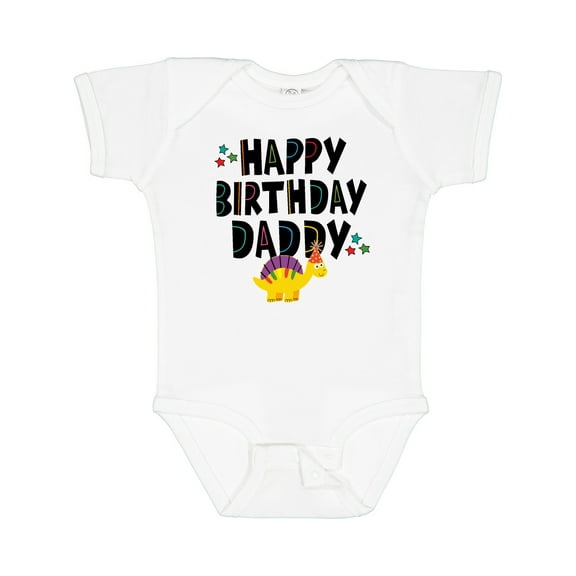 Inktastic Happy Birthday Daddy Party Boys or Girls Baby Bodysuit