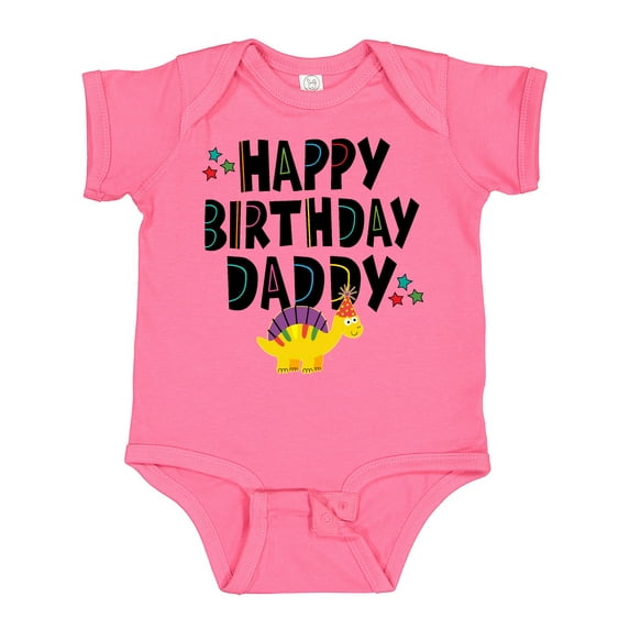 Inktastic Happy Birthday Daddy Party Boys or Girls Baby Bodysuit