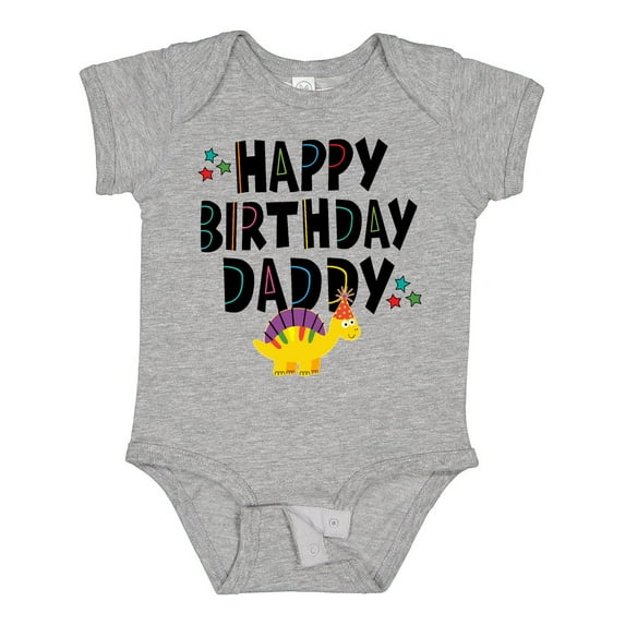 Inktastic Happy Birthday Daddy Party Boys or Girls Baby Bodysuit