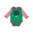 thumbnail image 1 of Inktastic Happy Birthday Daddy Party Boys or Girls Long Sleeve Baby Bodysuit, 1 of 5