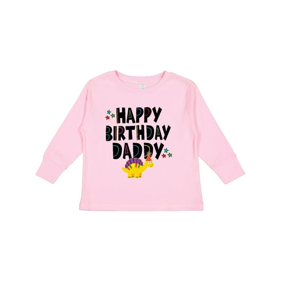 Inktastic Happy Birthday Daddy Party Boys or Girls Long Sleeve Toddler T-Shirt