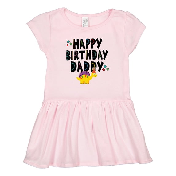 Inktastic Happy Birthday Daddy Party Girls Toddler Dress