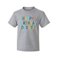 thumbnail image 1 of Inktastic Happy Birthday Daddy Youth T-Shirt, 1 of 5