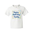 thumbnail image 1 of Inktastic Happy Birthday Daddy Youth T-Shirt, 1 of 5