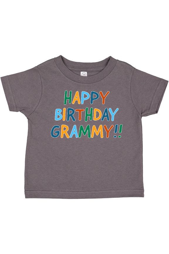 Happy Birthday Grammy Boys or Girls Toddler T-Shirt