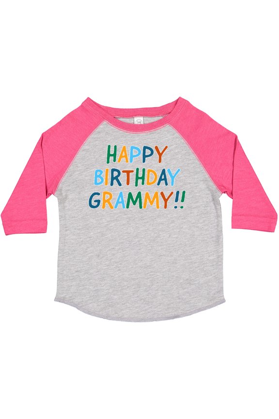 Happy Birthday Grammy Boys or Girls Toddler T-Shirt