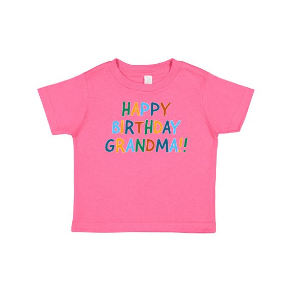 Inktastic Happy Birthday Grandma Boys or Girls Baby T-Shirt