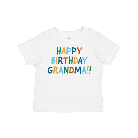 Inktastic Happy Birthday Grandma Boys or Girls Toddler T-Shirt