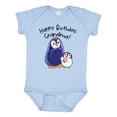 thumbnail image 1 of Inktastic Happy Birthday, Grandma- Cute Penguins Boys or Girls Baby Bodysuit, 1 of 5