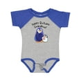 thumbnail image 1 of Inktastic Happy Birthday, Grandma- Cute Penguins Boys or Girls Baby Bodysuit, 1 of 5