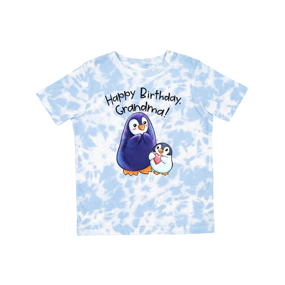 Inktastic Happy Birthday, Grandma- Cute Penguins Boys or Girls Toddler T-Shirt