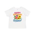 thumbnail image 1 of Inktastic Happy Birthday Grandma Floral Boys or Girls Baby T-Shirt, 1 of 5