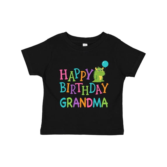 Inktastic Happy Birthday Grandma Party Grandkids Boys or Girls Toddler T-Shirt