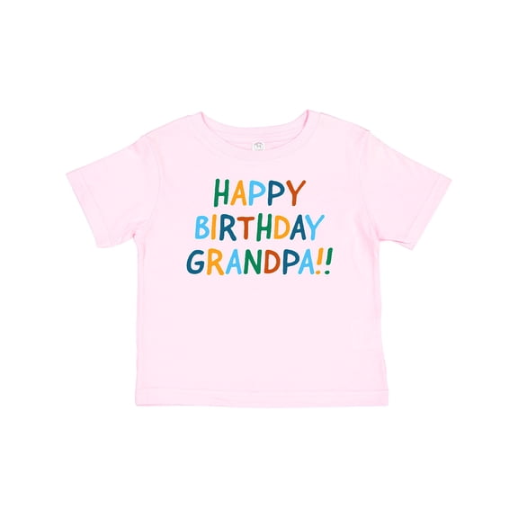 Inktastic Happy Birthday Grandpa Boys or Girls Baby T-Shirt