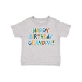 thumbnail image 1 of Inktastic Happy Birthday Grandpa Boys or Girls Toddler T-Shirt, 1 of 5