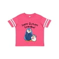 thumbnail image 1 of Inktastic Happy Birthday, Grandpa Cute Penguins Boys or Girls Toddler T-Shirt, 1 of 5