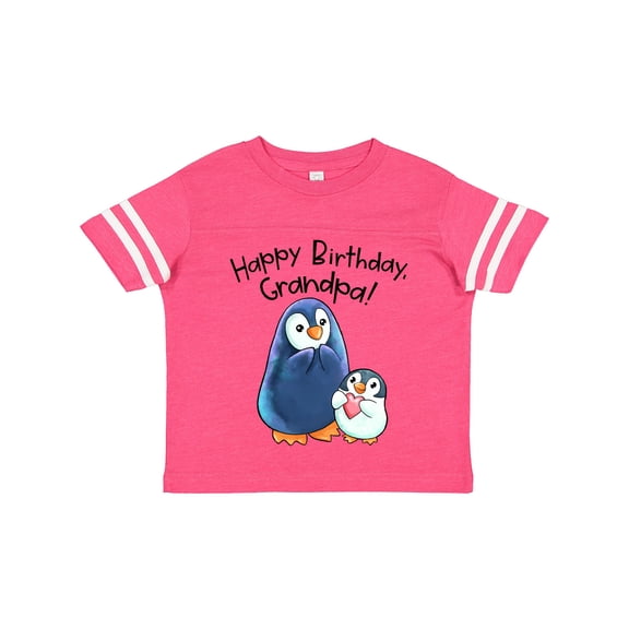 Inktastic Happy Birthday, Grandpa Cute Penguins Boys or Girls Toddler T-Shirt