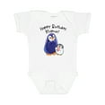 thumbnail image 1 of Inktastic Happy Birthday, Mama Cute Penguins Boys or Girls Baby Bodysuit, 1 of 5