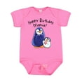 thumbnail image 1 of Inktastic Happy Birthday, Mama Cute Penguins Boys or Girls Baby Bodysuit, 1 of 5