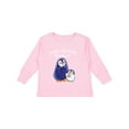 thumbnail image 1 of Inktastic Happy Birthday, Mama Cute Penguins Boys or Girls Long Sleeve Toddler T-Shirt, 1 of 5