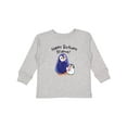 thumbnail image 1 of Inktastic Happy Birthday, Mama- Cute Penguins Boys or Girls Long Sleeve Toddler T-Shirt, 1 of 5