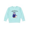 thumbnail image 1 of Inktastic Happy Birthday, Mama Cute Penguins Toddler Sweatshirt, 1 of 4