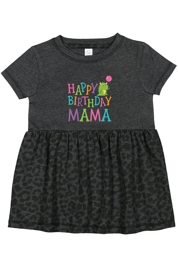 Happy Birthday Mama Girls Baby Dress
