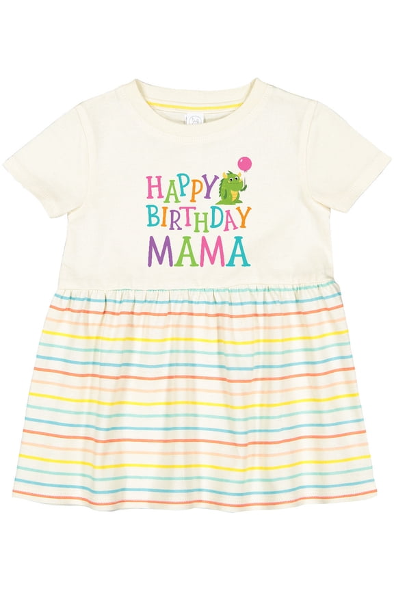 Happy Birthday Mama Girls Baby Dress