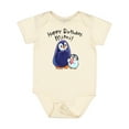 thumbnail image 1 of Inktastic Happy Birthday, Mimi Cute Penguins Boys or Girls Baby Bodysuit, 1 of 5