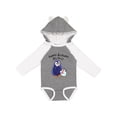 thumbnail image 1 of Inktastic Happy Birthday, Mimi- Cute Penguins Boys or Girls Long Sleeve Baby Bodysuit, 1 of 5