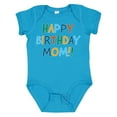 thumbnail image 1 of Inktastic Happy Birthday Mom Boys or Girls Baby Bodysuit, 1 of 5