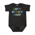 thumbnail image 1 of Inktastic Happy Birthday Mom Boys or Girls Baby Bodysuit, 1 of 5