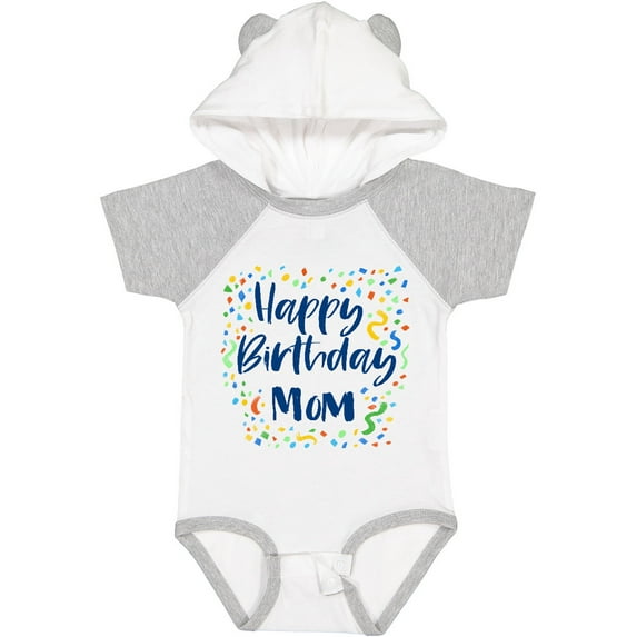 Inktastic Happy Birthday Mom Boys or Girls Baby Bodysuit