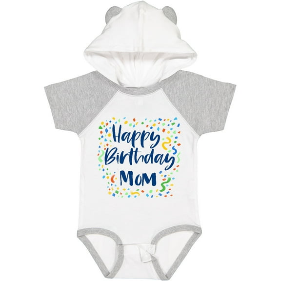 Inktastic Happy Birthday Mom Boys or Girls Baby Bodysuit