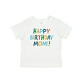 thumbnail image 1 of Inktastic Happy Birthday Mom Boys or Girls Baby T-Shirt, 1 of 5