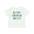 thumbnail image 1 of Inktastic Happy Birthday Mom Boys or Girls Toddler T-Shirt, 1 of 5