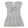 thumbnail image 1 of Inktastic Happy Birthday Mom Girls Toddler Dress, 1 of 5