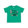 thumbnail image 1 of Inktastic Happy Birthday, Mom Pink Flowers Boys or Girls Baby T-Shirt, 1 of 5