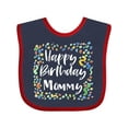 thumbnail image 1 of Inktastic Happy Birthday Mommy Boys or Girls Baby Bib, 1 of 4
