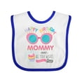 thumbnail image 1 of Inktastic Happy Birthday Mommy Boys or Girls Baby Bib, 1 of 4