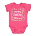 thumbnail image 1 of Inktastic Happy Birthday Mommy Boys or Girls Baby Bodysuit, 1 of 5