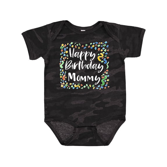 Inktastic Happy Birthday Mommy Boys or Girls Baby Bodysuit