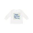 thumbnail image 1 of Inktastic Happy Birthday Mommy Boys or Girls Long Sleeve Toddler T-Shirt, 1 of 5