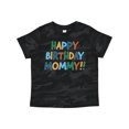 thumbnail image 1 of Inktastic Happy Birthday Mommy Boys or Girls Toddler T-Shirt, 1 of 5