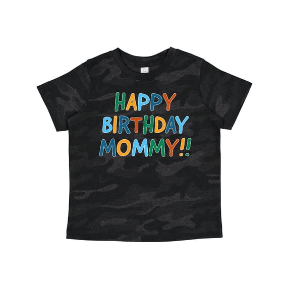 Inktastic Happy Birthday Mommy Boys or Girls Toddler T-Shirt