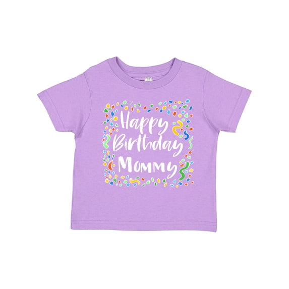 Inktastic Happy Birthday Mommy Boys or Girls Toddler T-Shirt