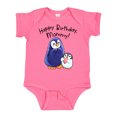 thumbnail image 1 of Inktastic Happy Birthday, Mommy- Cute Penguins Boys or Girls Baby Bodysuit, 1 of 5