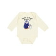 thumbnail image 1 of Inktastic Happy Birthday, Mommy- Cute Penguins Boys or Girls Long Sleeve Baby Bodysuit, 1 of 5